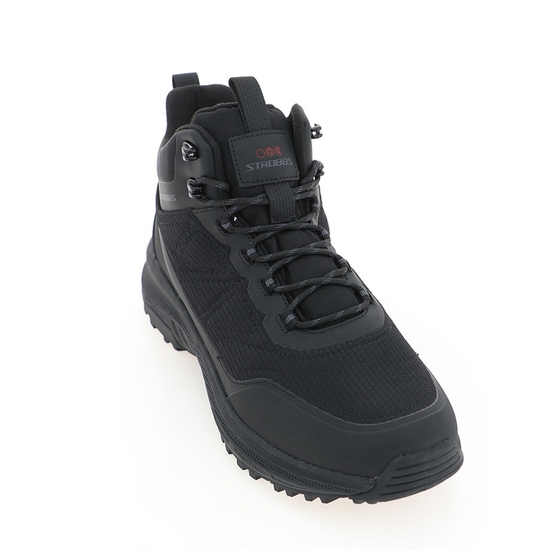 Кроссовки Strobbs с тинсулейтом мужские C9431-3 черные